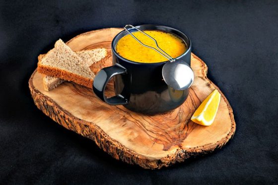 Fırınlanmış Tereyağlı Mercimek Çorbası-yeni