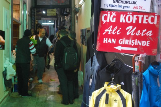 Çiğ Köfteci Ali Usta -Eminönü