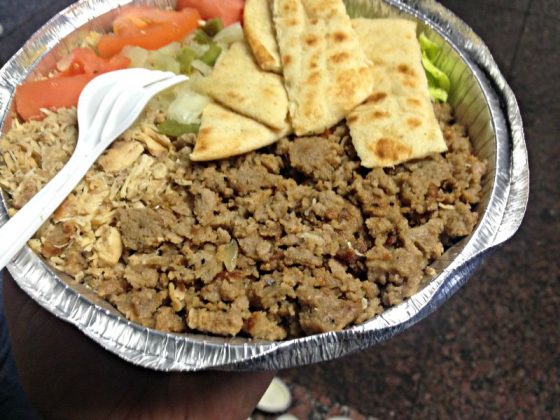 The Halal Guys Yemeği