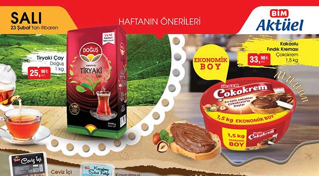 23 şubat gurme ürünler kataloğu