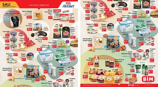 BİM 23 Haziran Aktüel Gurme Ürünler Kataloğu