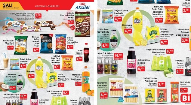 BİM 9 Haziran Aktüel Gurme Ürünler