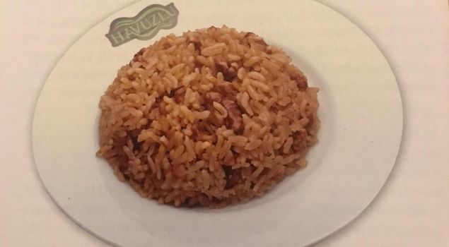 cevizli pilav