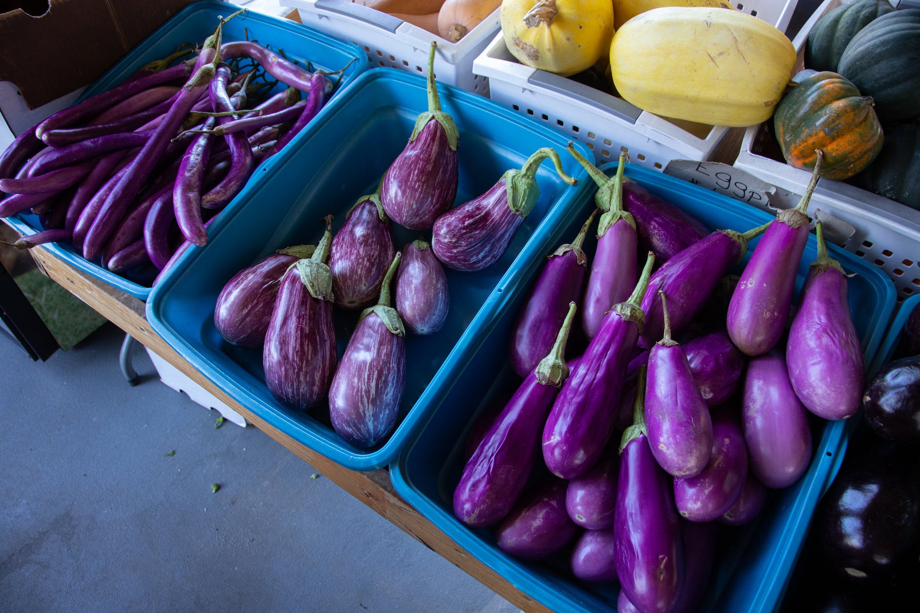 top view photo of vegetables