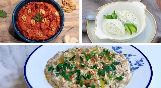 yılbaşı akşamı için pratik 3 meze