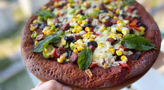 Purple Pizza
