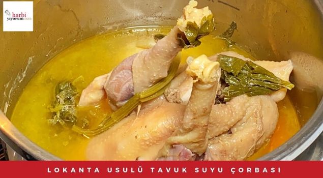 tavuk suyu çorbası