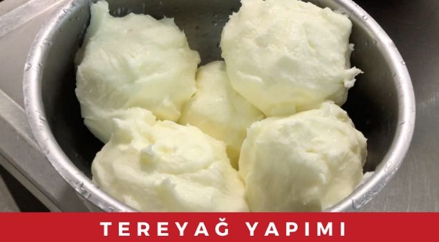 tereyağ yapımı